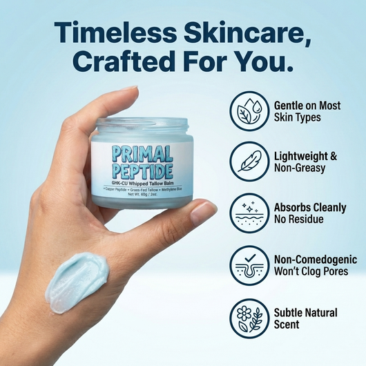 Primal Peptide GHK-CU Whipped Tallow Balm