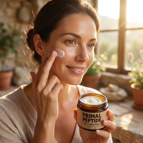 Organic Grass-Fed Beef Tallow Balm