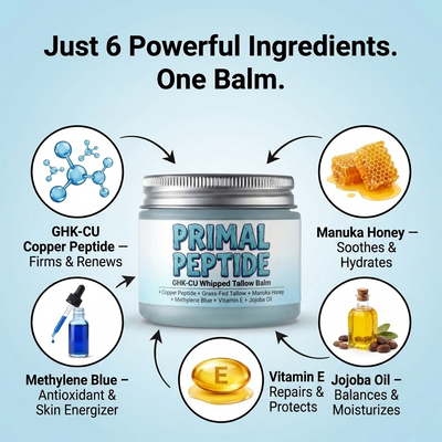 Primal Peptide GHK-CU Whipped Tallow Balm