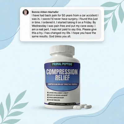 Primal Peptide's Compression Relief